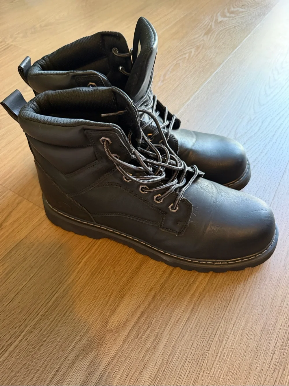 Nevados Work Crossbrace ST Men’s Size 13M Black Safety Toe Work Boots